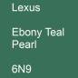 Preview: Lexus, Ebony Teal Pearl, 6N9.